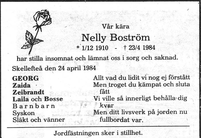 Nelly Boström