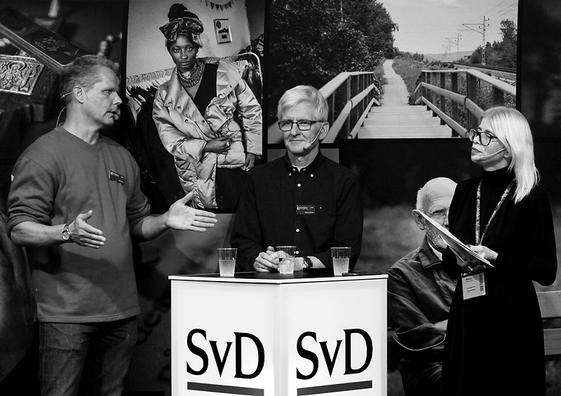 Kaj Linna och Stefan Lisinski - Bokmässan 