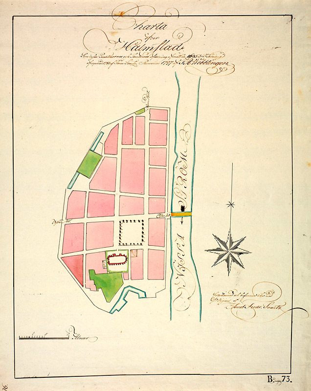 Karta Halmstad