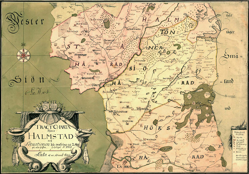 Karta Halland