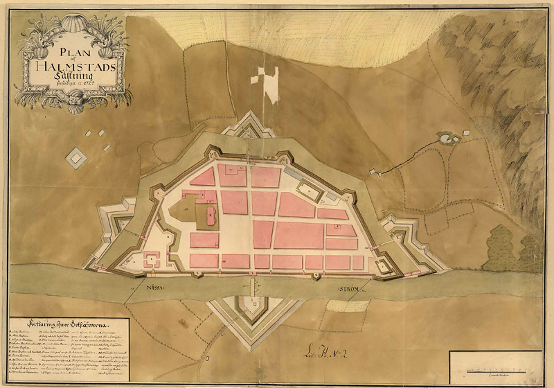 Karta Halmstad