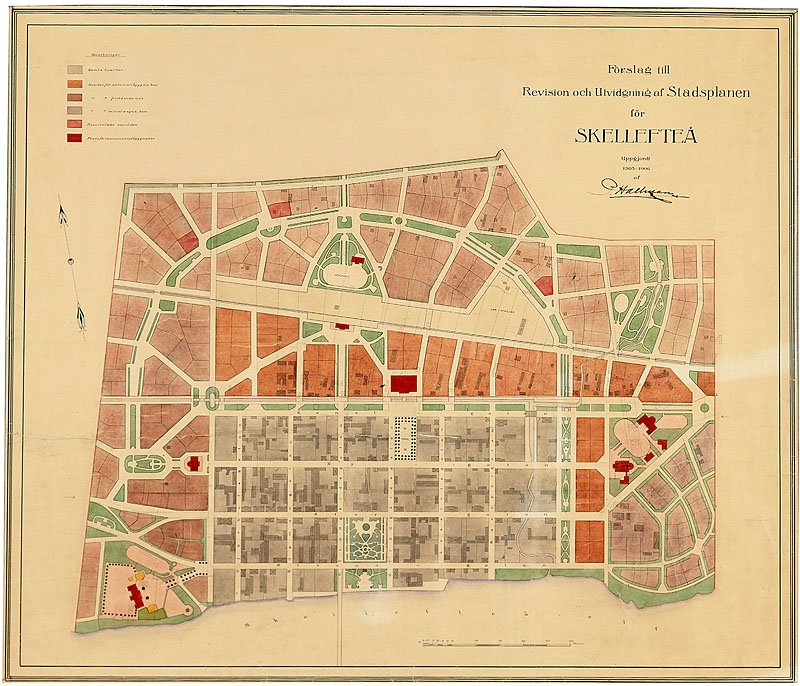 Karta Skellefteå