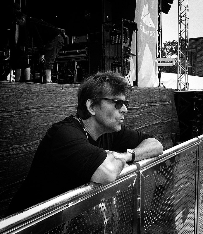 Niklas Strömdstedt, Härnösands stadsfest (mobiltelefonbild)