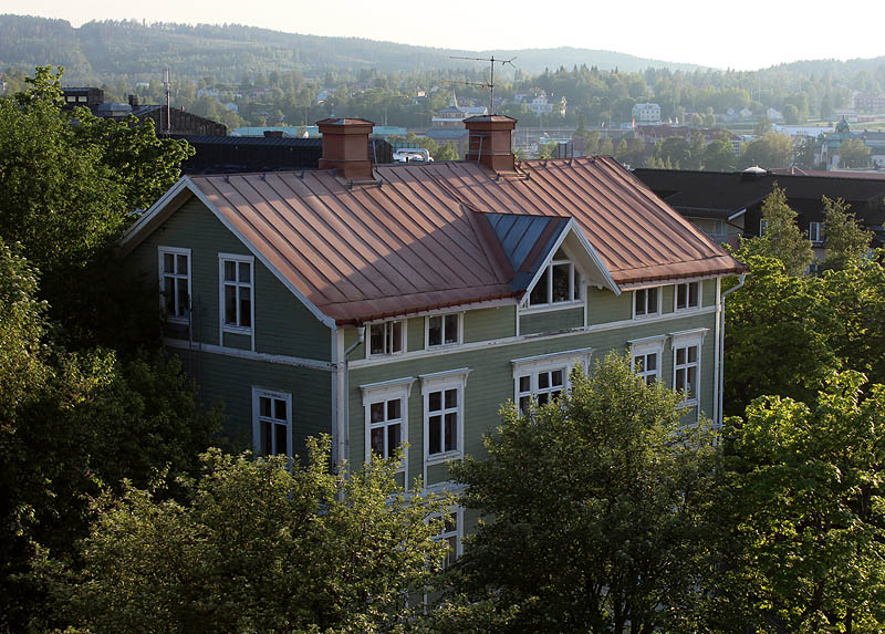 Utsikt från Norra Kyrkogatan