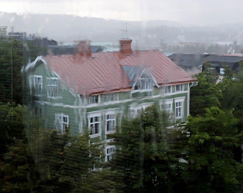 Utsikt från Norra Kyrkogatan
