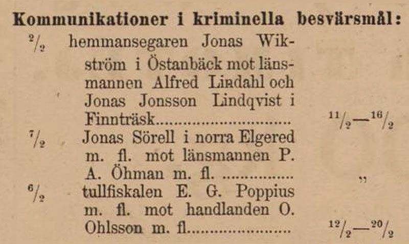 Tidningsurklipp  Finnträsk